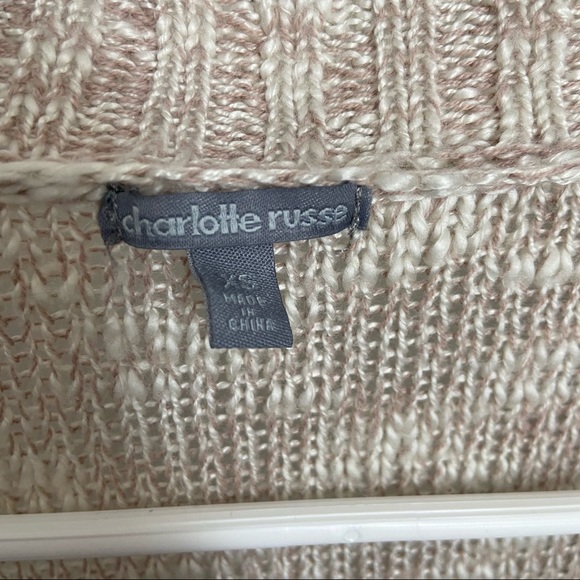 Charlotte Russe Size XS Tan Cardigan Sweater - Picture 3 of 4